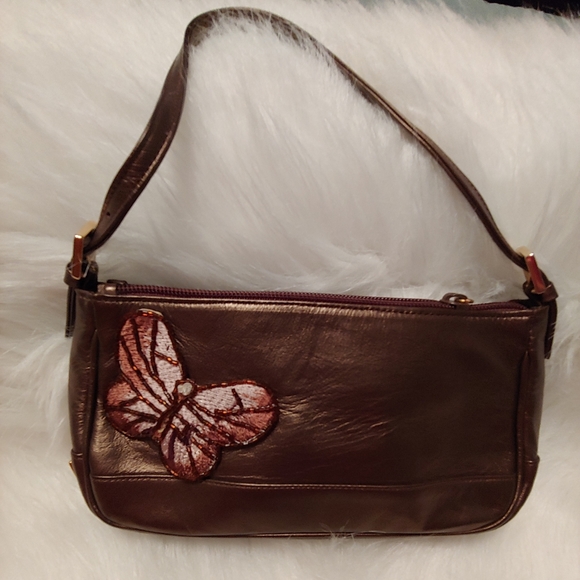 NWOT Stuart Weitzman Bronze Bag - Picture 6 of 6